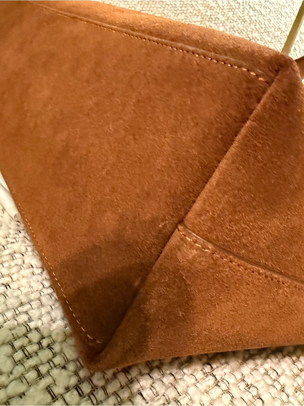 Coach Brooklyn Shoulder Bag 39 Brown Suede Brass Hardware - Picture 13 of 16